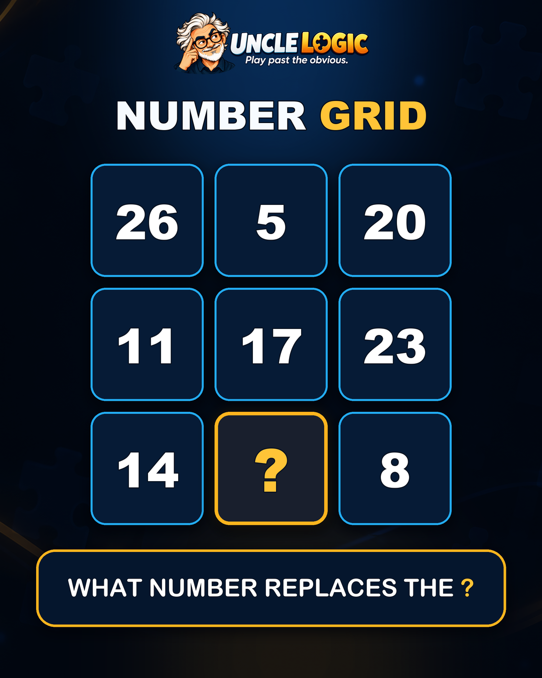 Approved Number Grid puzzle artwork for Wednesday, October 14, 2026